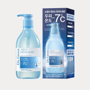 닥터그루트 아쿠아 쿨링 샴푸 330ml 정수리냄새제거 두피열 쿨링