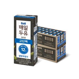 매일두유 고단백 검은콩 190ml 48팩 [+오트밀 900g 추가 구매 옵션] [도착보장]