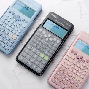 카시오 공학용계산기 FX-570ES PLUS 2 전용 키스킨 실리콘 더스트커버 키패드보호 350 991ES 호환