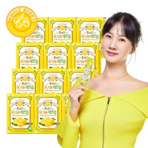홀베리 유기농 레몬즙 25g 14포, 12개