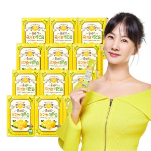 홀베리 유기농 레몬즙 25g 14포, 12개
