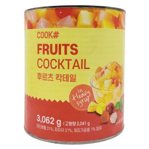쿡샵 필리핀산 후르츠칵테일 3kg