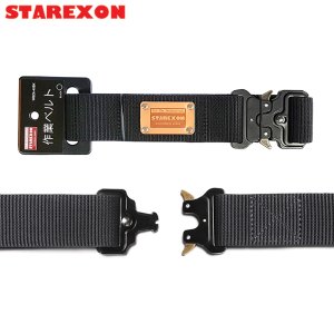 스타렉슨 허리벨트 블랙 작업벨트 혁대 1개 WBZA-45BK