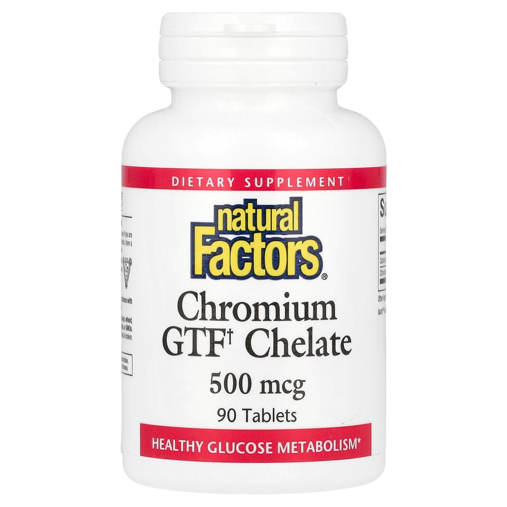 (아이허브) 네츄럴펙터스 <b>크로뮴 GTF 킬레이트 500mcg</b> 90정