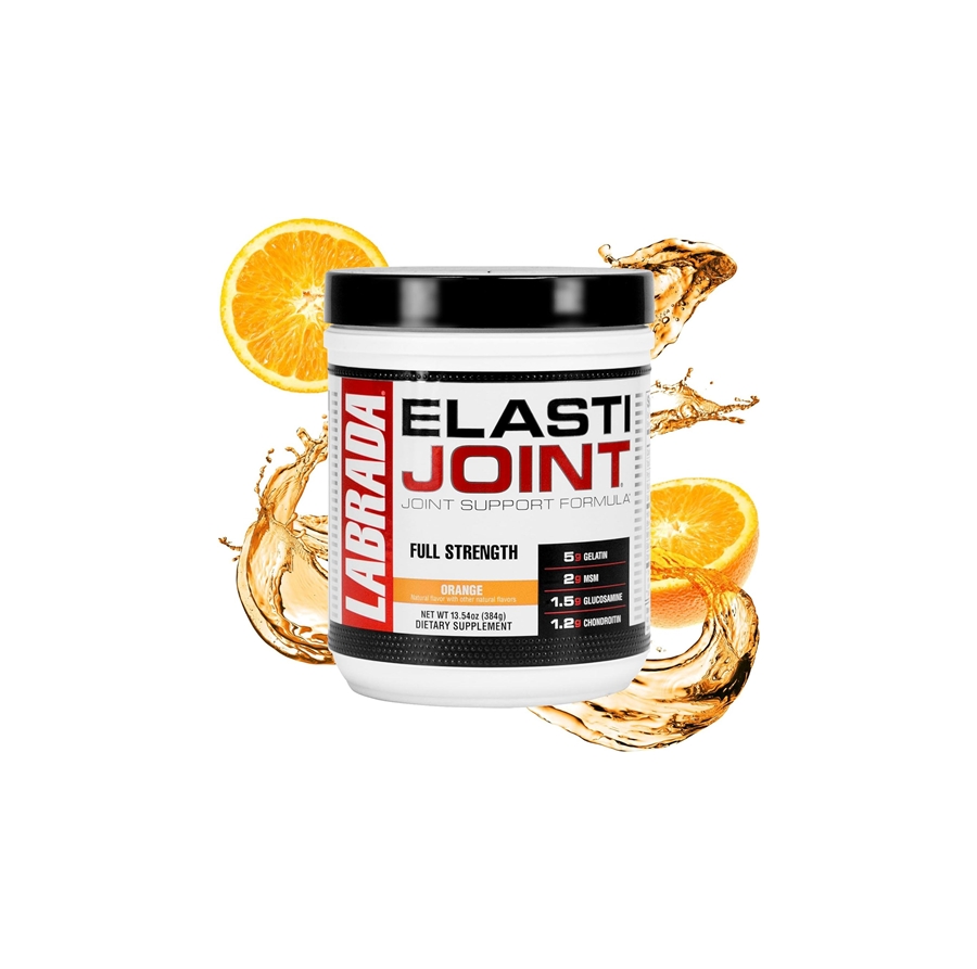 Labrada <b>엘라스티 조인트</b> 파우더 글루코사민 콘드로이친 MSM 콜라겐 오렌지 30서빙