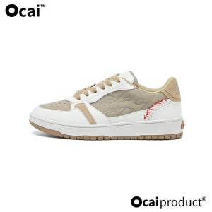 Ocai 신발 오카이xSTA 화이트 브라운 보드화 운동화