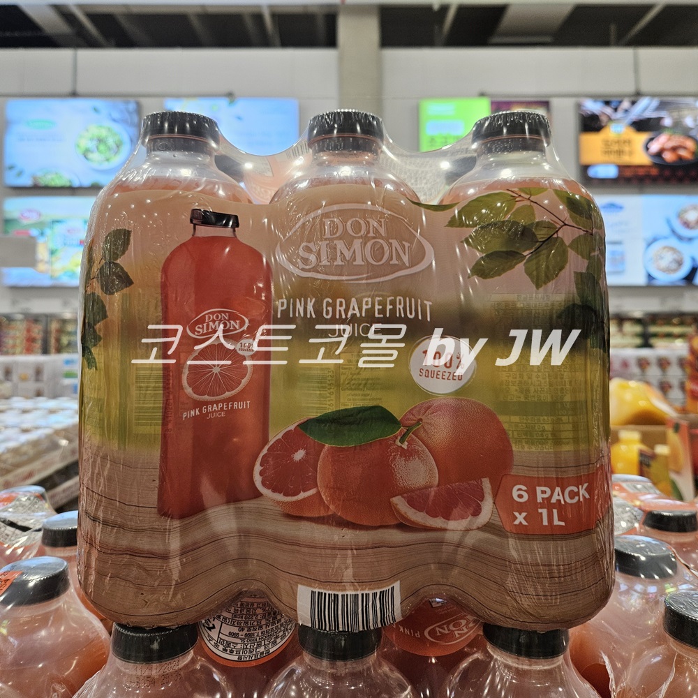 코스트코 돈시몬 자몽 주스 과일 쥬스 착즙 음료 홍자몽 스페인 1L x 6개입