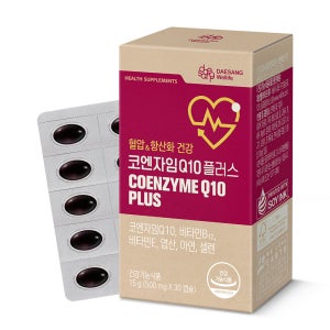 웰라이프 코엔자임Q10 플러스(500mg) 30캡슐, 1개