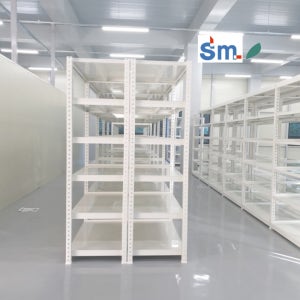 중량랙 무볼트 철제선반 물류창고 수납 앵글 60x155, 240cm(독립형), 4단
