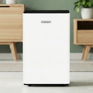 캐리어 제습기 1등급 미니 원룸 화장실 소형 18L, AC 화이트