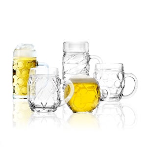 (독일 스토즐) 오베르글라스 맥주잔 유리컵 6개 세트 400ml 500ml 하이볼 주스컵