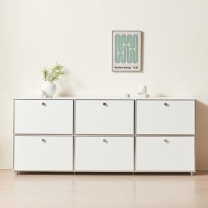 [지베스] 아이 모듈가구 미드센츄리 1800 2단서랍장