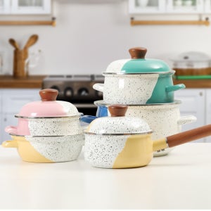 신제품 아르딘 에센셜 법랑냄비 모음전/양수/라면/칼라/국냄비/전골/도자기/에나멜