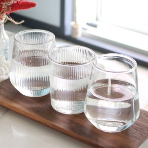 내열 유리컵 아이스 커피잔 아메리카노잔 강화 글라스 에이드 하이볼 쥬스 컵-3size