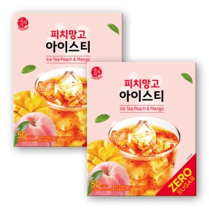 송원 우리차 제로슈가 피치망고 아이스티 50Tx2개
