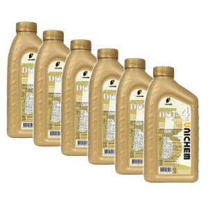 유니켐 DOT4 브레이크액 오일 0.946L 946ml, 6개