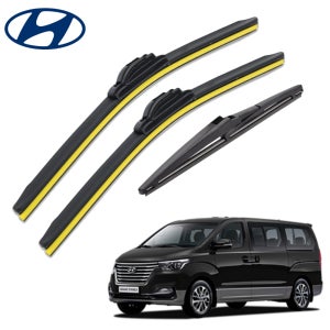 1+1+1 현대 스타렉스 전차종 프리미엄 전면 후방 리어 와이퍼 윈도우브러쉬 PR600+500mm