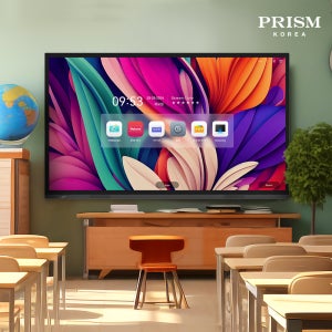 프리즘 전자칠판 PR75M-WSG 191cm (75인치) 4K UHD On-Cell