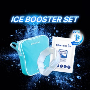 22도 와이드 넥밴드 아이스 부스터 올인원 세트 / 넥쿨러 보냉백 아이스팩 쿨링백