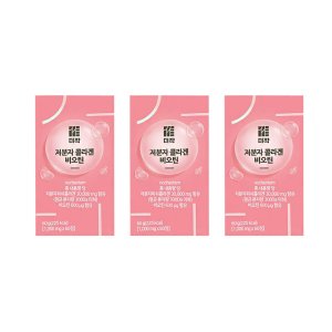 더작 저분자 콜라겐 비오틴 3통 6개월분 300달톤 먹는 초저분자 피쉬 펩타이드 뮤신