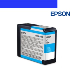 엡손 잉크 T5802 PRO3800 3880 청록 사이언 C 80ml