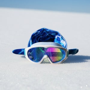 [마크키즈] 아동 수영 스키 스노보드 겸용 스포츠 고글 유아 물안경