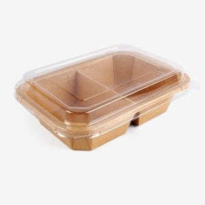 [박스판매] JH종이용기 1200B-55(2칸) 300개