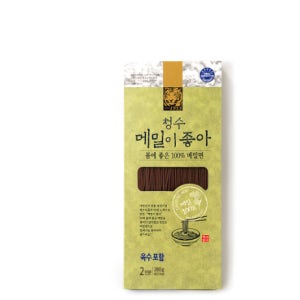 청수식품 메밀이좋아 물냉면 280g (메밀100%) 10팩 1박스