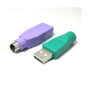 컴샷 [LANstar] 키보드젠더Changer , USB A(M) - PS2(F)