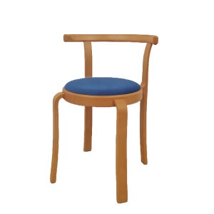 월스와일 알코브 체어 너도밤나무 스태킹 우드 체어