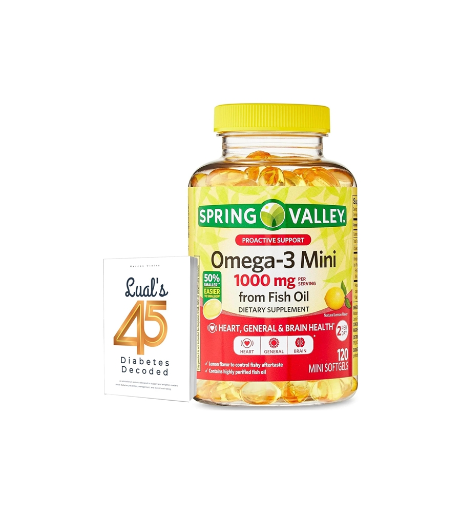 <b>스프링 벨리</b> 오메가3 미니 1000mg 피쉬오일 120소프트젤