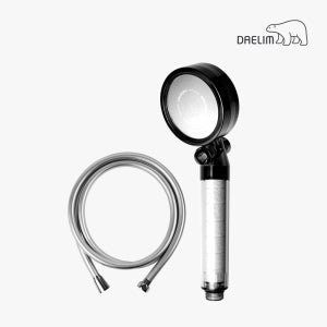 대림바스 디클린 원터치 온오프 필터 샤워기+그레이 샤워줄