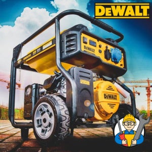 디월트 발전기 8.5KW 4싸이클 DXGNP85E 4행정 458CC 전동시동