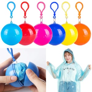 캡슐 우비 휴대용 우의 일회용 우비 비옷 키링 캠핑 레인코트 자켓 성인 남녀공용 여행용 장마 여행 라이더