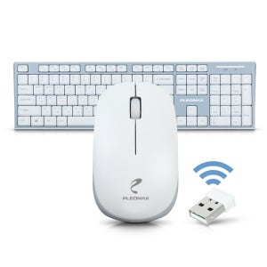 플레오맥스 무선 키보드 마우스 세트 AVEC-WMK110 화이트