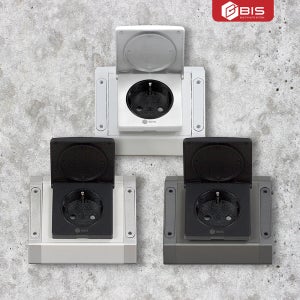 BIS 매직코너콘센트 커버 1구