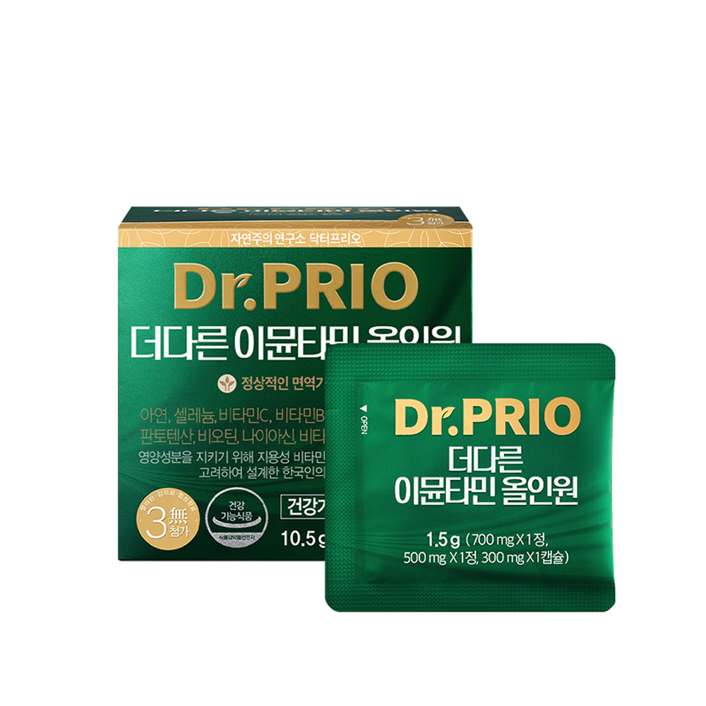 <b>닥터프리오</b> 더다른 이뮨타민 올인원 7포, 1개
