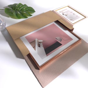 B5 납작한 상자 액자 그림 미술품 포스터 포장 대형 택배박스 1개