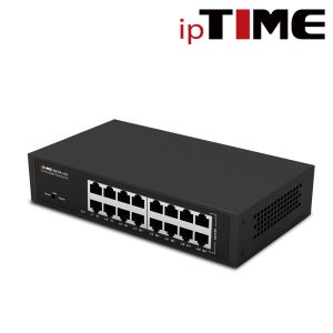 아이피타임 SG16A-mini 스위칭 허브 16포트 기가비트 IGMP지원