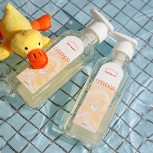 온다다시 무실리콘 수영장 케어 올인원 키즈워시 수영 샴푸 바디워시 480ml 더블세트