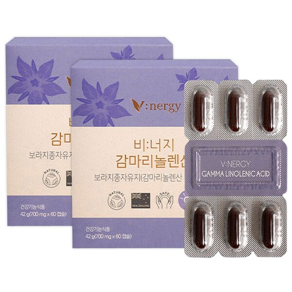 <b>휴럼</b> 비너지 <b>감마리놀렌산</b> 700mg 120캡슐 2개월분