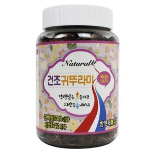 건조 귀뚜라미 타란튤라 뱀 먹이 도마뱀 카멜레온 70g