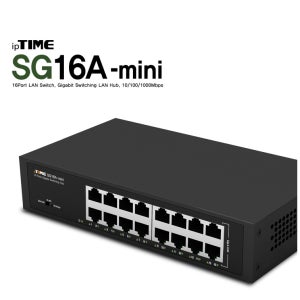 [EFM] ipTIME SG16A-mini 16포트 기가비트 스위치허브