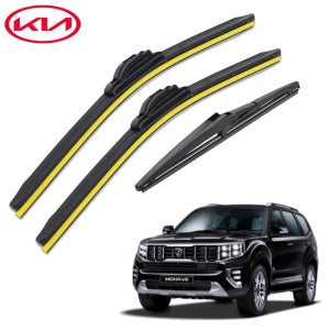 1+1+1 기아 모하비 전차종 프리미엄 전면 후방 리어 와이퍼 윈도우브러쉬 PR600+500mm