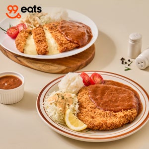 [99eats] 추억의 1999 경양식 왕돈까스 350g 2종(오리지널/치즈) 통등심 튀겨나온