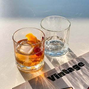 크리스탈 온더락잔 단품 튼튼한 위스키잔 물컵 350ml