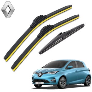 1+1+1 르노 조에 전차종 프리미엄 전면 후방 리어 와이퍼 윈도우브러쉬 PR600+350mm
