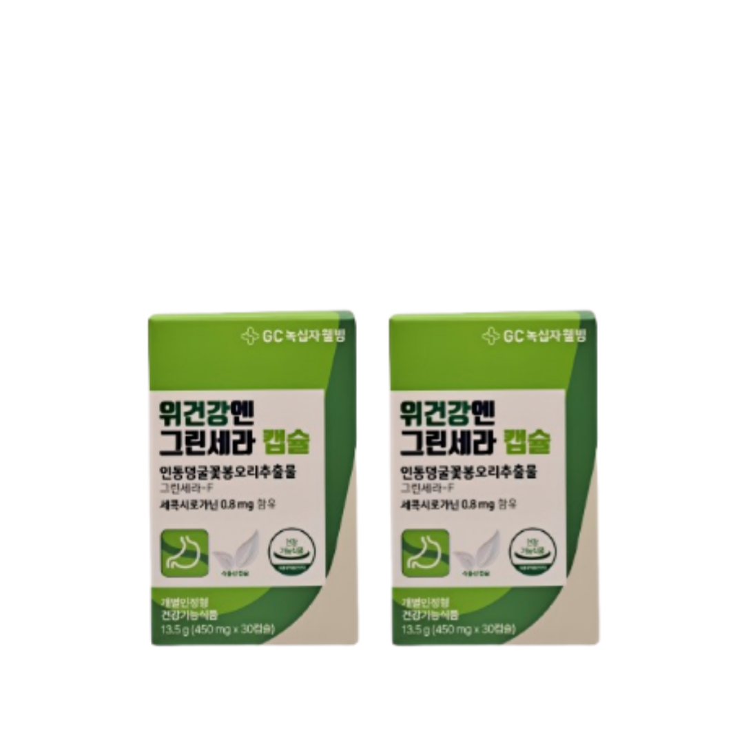 위건강엔 <b>그린세라F</b> <b>그린세라</b> <b>인동덩굴꽃봉오리추출물</b> 60캡슐