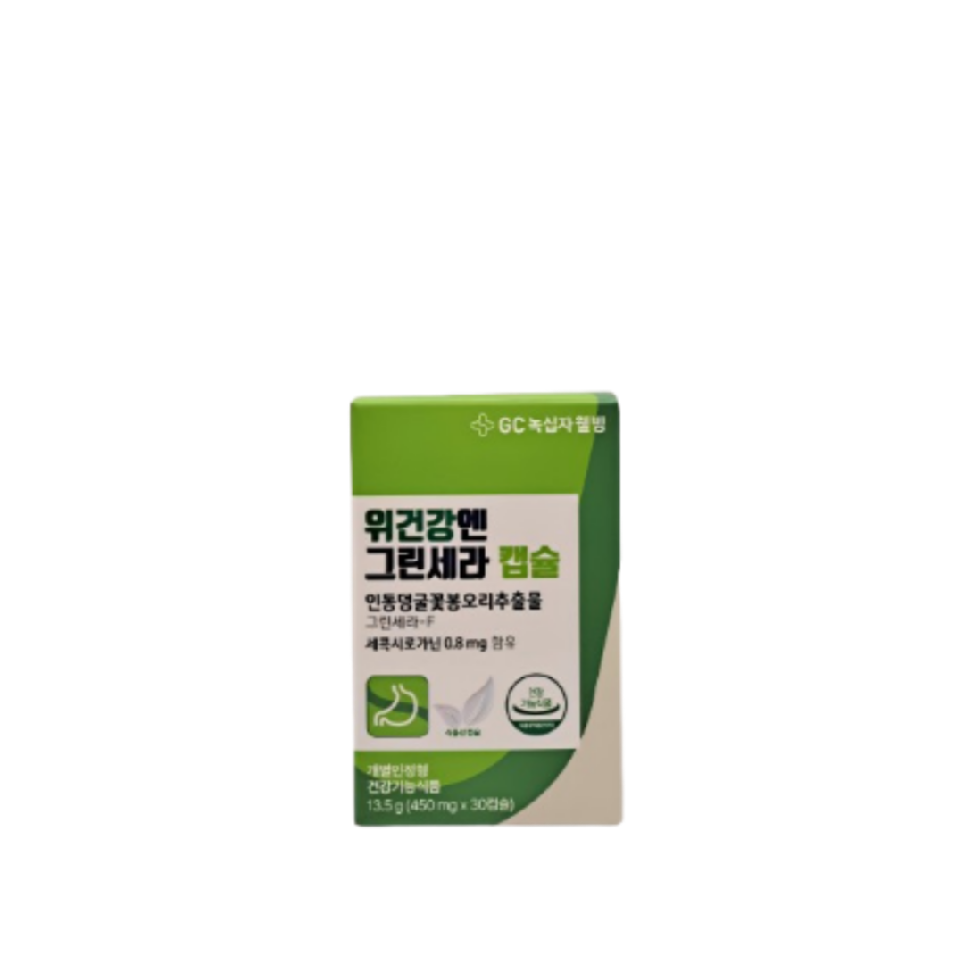 위건강엔 <b>그린세라F</b> <b>그린세라</b> <b>인동덩굴꽃봉오리추출물</b> 30캡슐