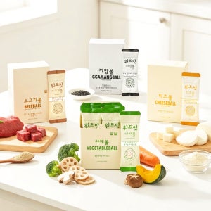 위드잇 야채볼 42g + 소고기볼 48g + 까망볼 12g + 치즈볼 72g 주먹밥 세트